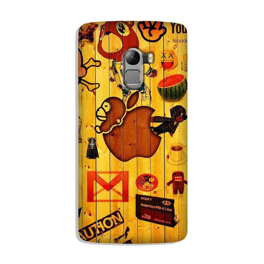 Wooden Texture Mobile Back Case for Lenovo K4 Note (Design - 367)