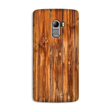 Wooden Texture Mobile Back Case for Lenovo K4 Note (Design - 376)