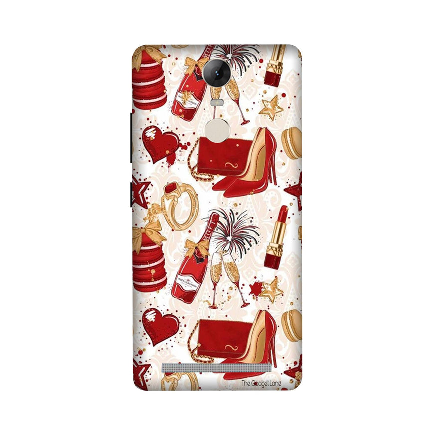 Girlish Mobile Back Case for Lenovo Vibe K5 Note (Design - 312)