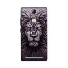 Lion Mobile Back Case for Lenovo Vibe K5 Note (Design - 315)