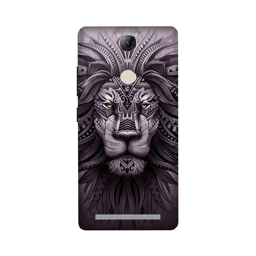 Lion Mobile Back Case for Lenovo Vibe K5 Note (Design - 315)