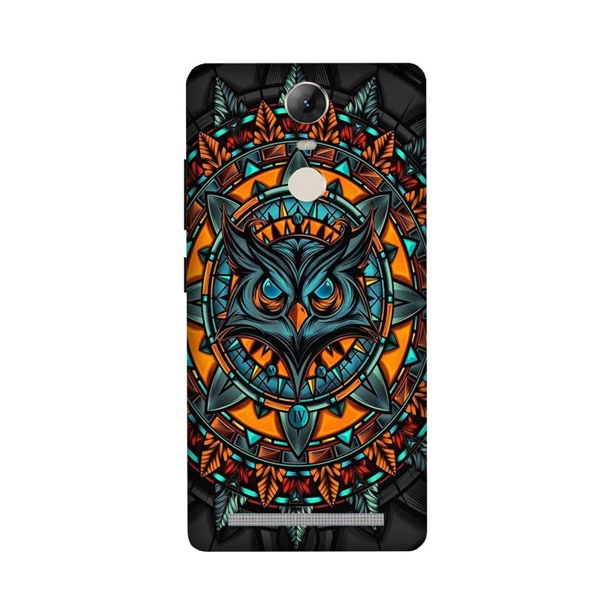 Owl Mobile Back Case for Lenovo Vibe K5 Note (Design - 360)