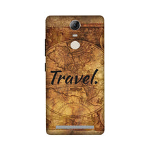 Travel Mobile Back Case for Lenovo Vibe K5 Note (Design - 375)