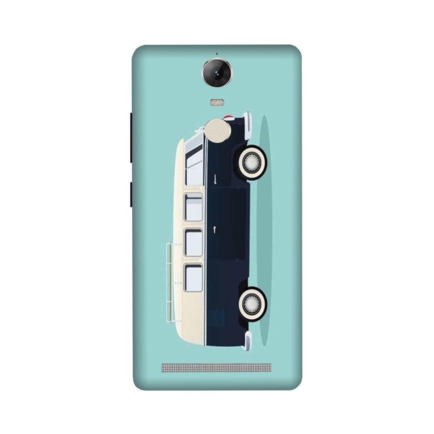 Travel Bus Mobile Back Case for Lenovo Vibe K5 Note (Design - 379)