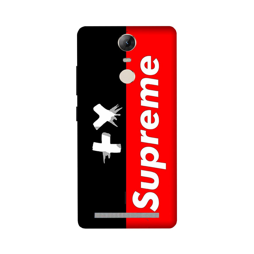 Supreme Mobile Back Case for Lenovo Vibe K5 Note (Design - 389)