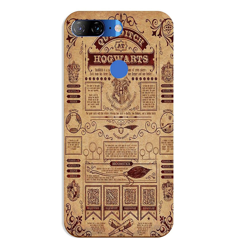 Hogwarts Mobile Back Case for Lenovo K9 / K9 Plus (Design - 304)