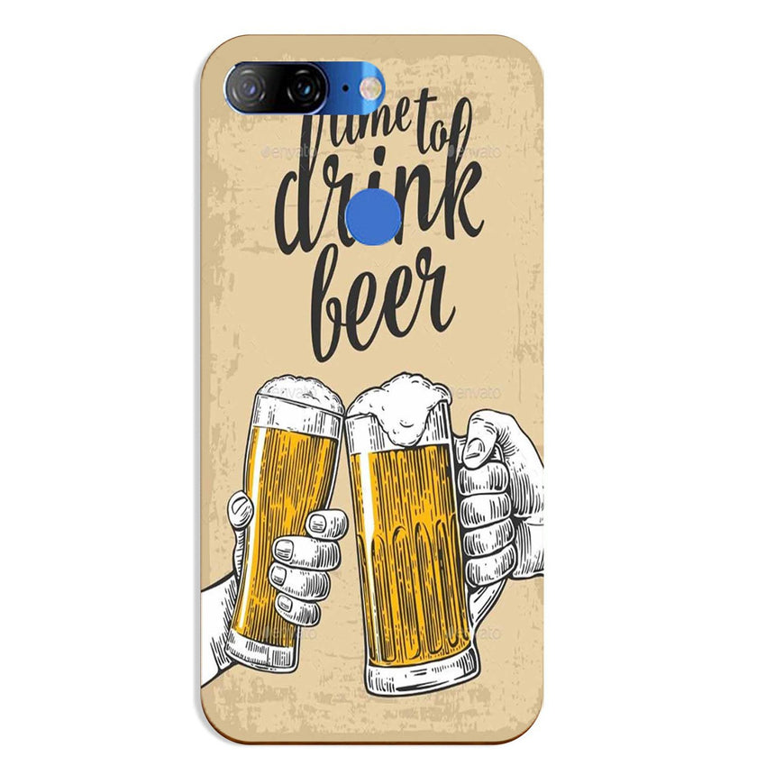 Drink Beer Mobile Back Case for Lenovo K9 / K9 Plus (Design - 328)