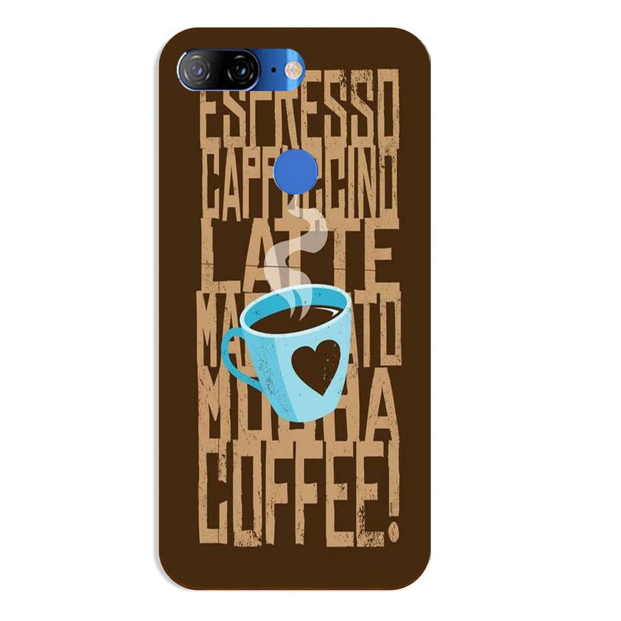 Love Coffee Mobile Back Case for Lenovo K9 / K9 Plus (Design - 351)