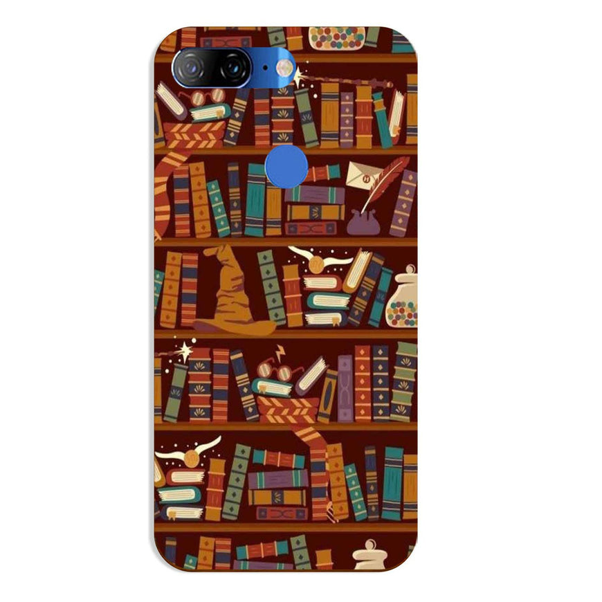 Book Shelf Mobile Back Case for Lenovo K9 / K9 Plus (Design - 390)