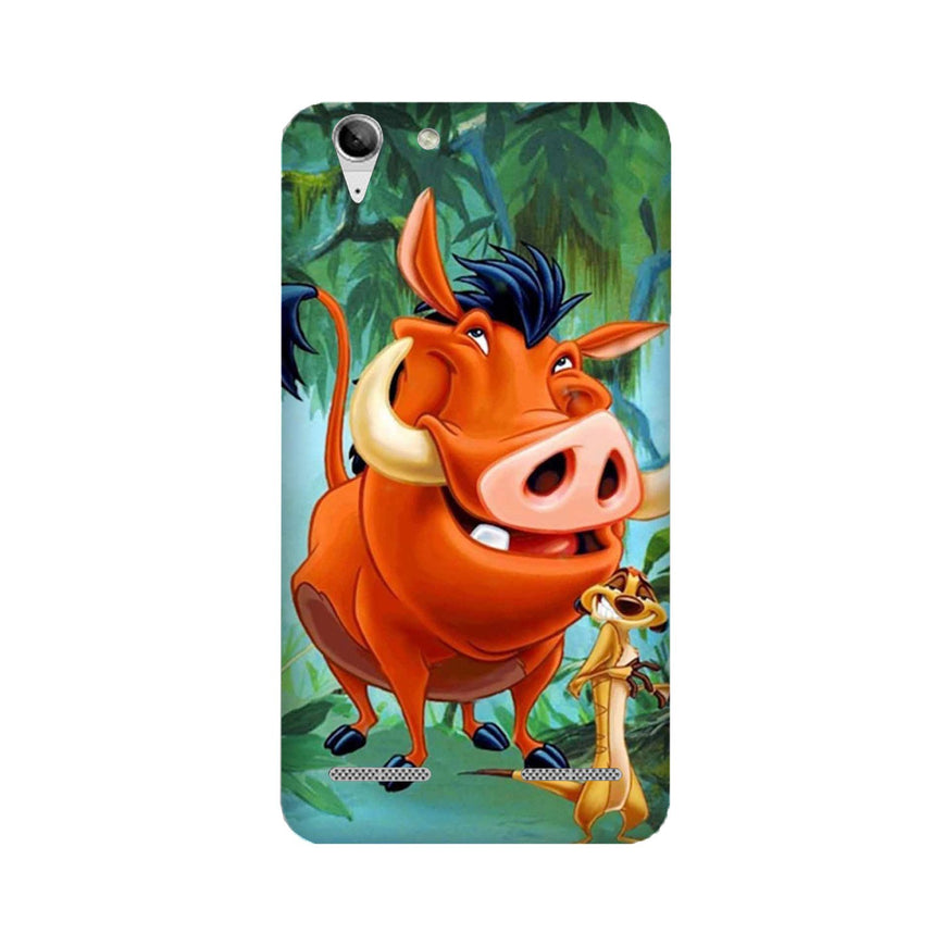 Timon and Pumbaa Mobile Back Case for Lenovo K5 / K5 Plus (Design - 305)