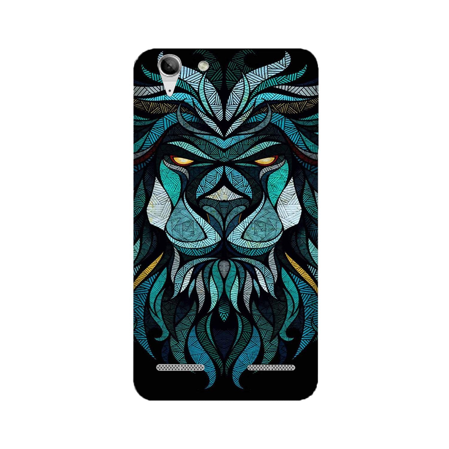 Lion Mobile Back Case for Lenovo K5 / K5 Plus (Design - 314)