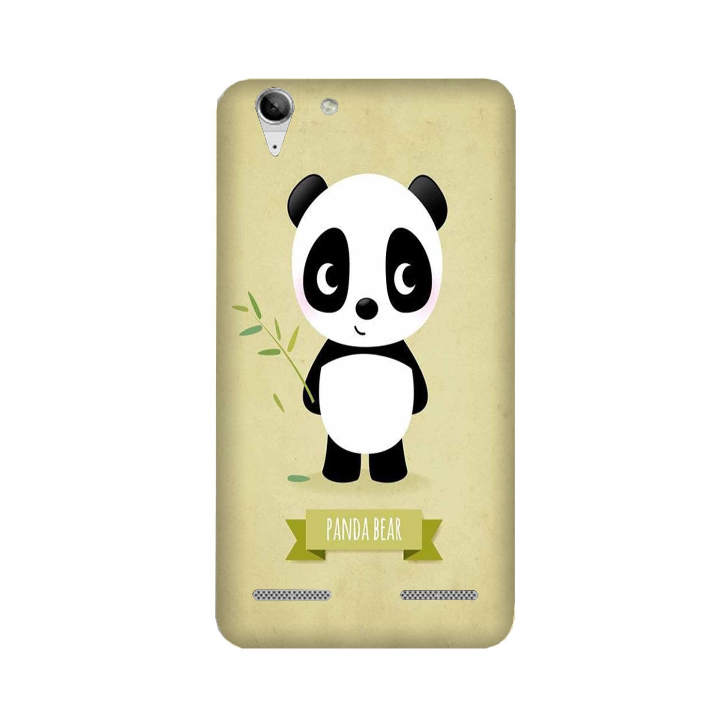 Panda Bear Mobile Back Case for Lenovo K5 / K5 Plus (Design - 317)