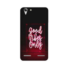 Good Vibes Only Mobile Back Case for Lenovo K5 / K5 Plus (Design - 354)