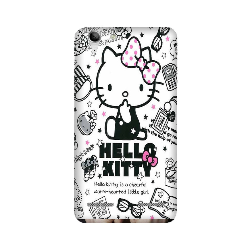 Hello Kitty Mobile Back Case for Lenovo K5 / K5 Plus (Design - 361)