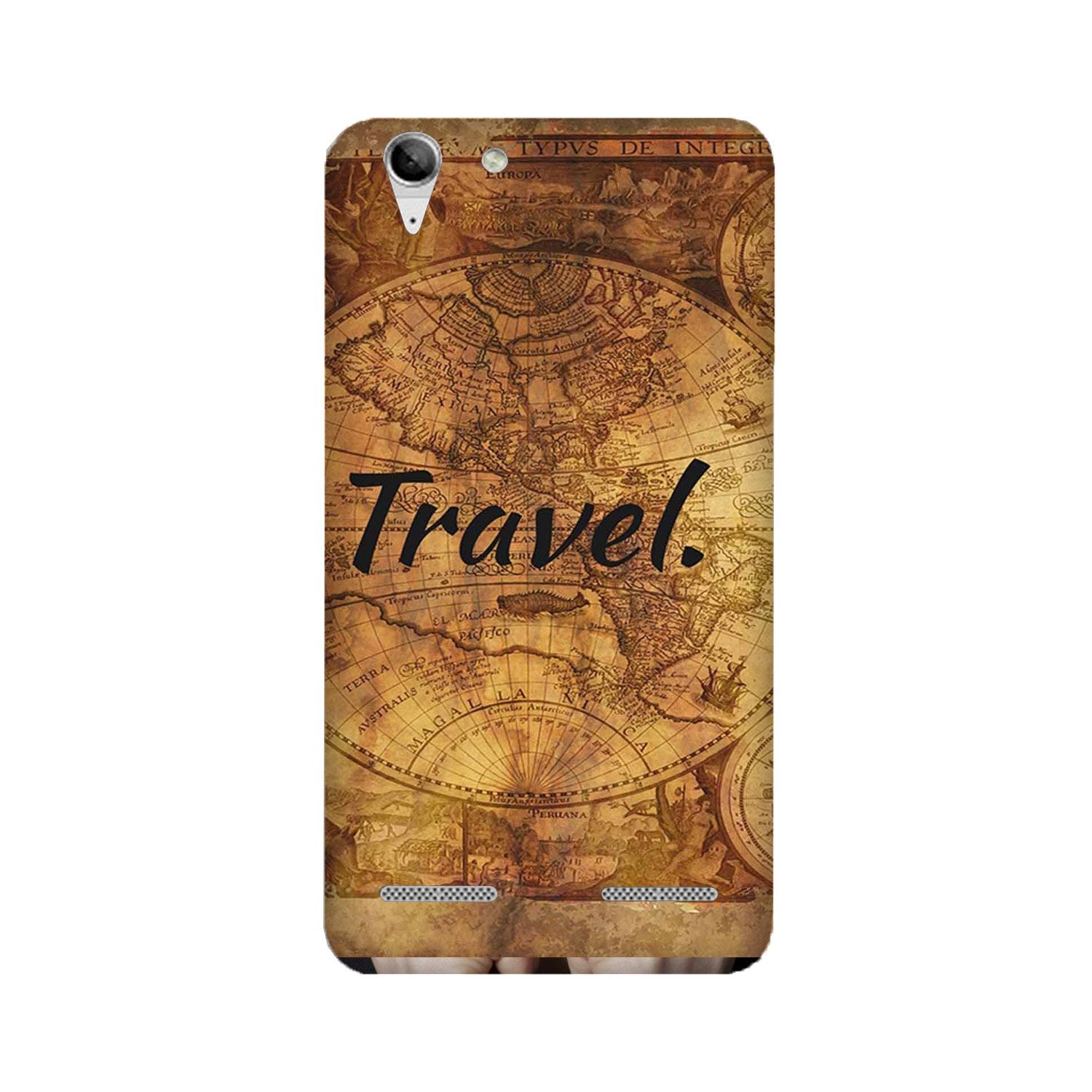 Travel Mobile Back Case for Lenovo K5 / K5 Plus (Design - 375)