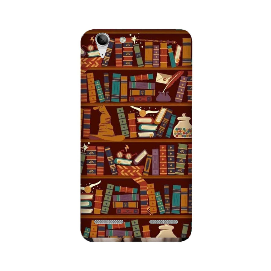 Book Shelf Mobile Back Case for Lenovo K5 / K5 Plus (Design - 390)