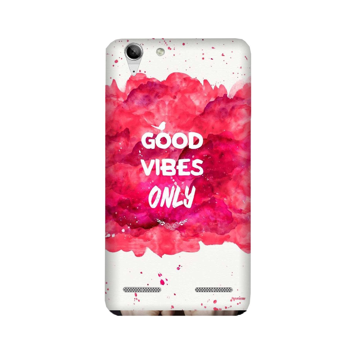 Good Vibes Only Mobile Back Case for Lenovo K5 / K5 Plus (Design - 393)