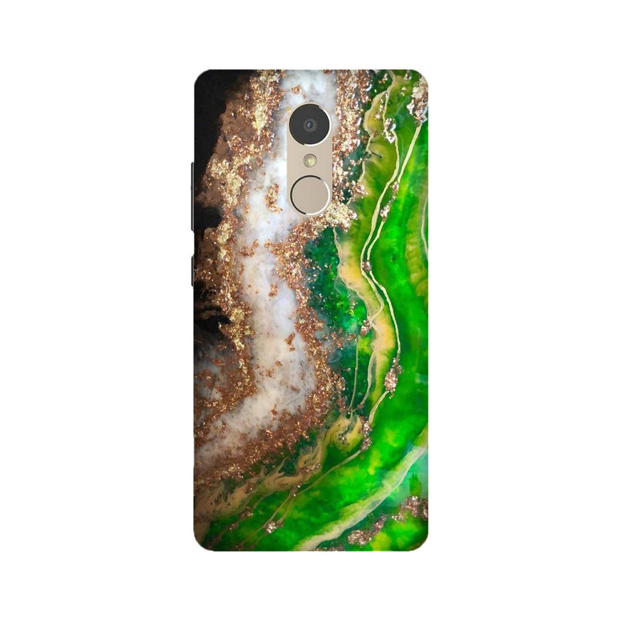 Marble Texture Mobile Back Case for Lenovo K6 Note (Design - 307)