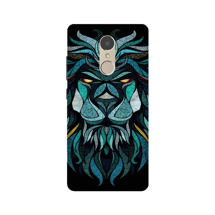 Lion Mobile Back Case for Lenovo K6 / K6 Power (Design - 314)