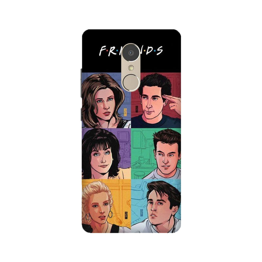 Friends Mobile Back Case for Lenovo K6 Note (Design - 357)