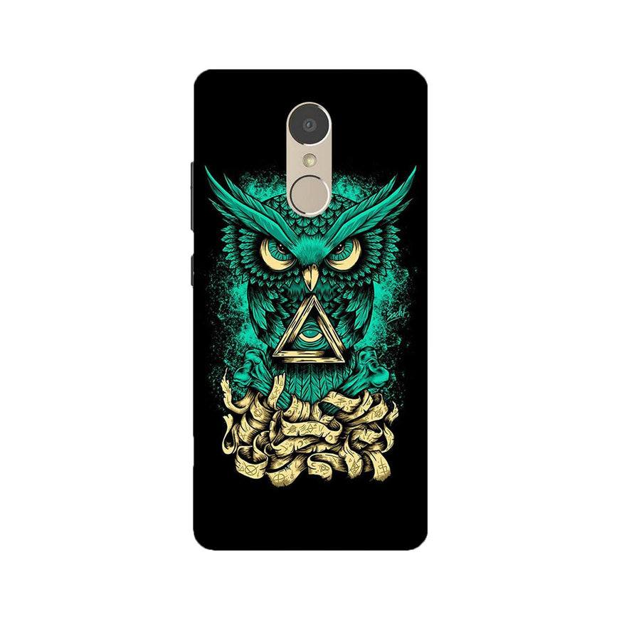 Owl Mobile Back Case for Lenovo K6 / K6 Power (Design - 358)