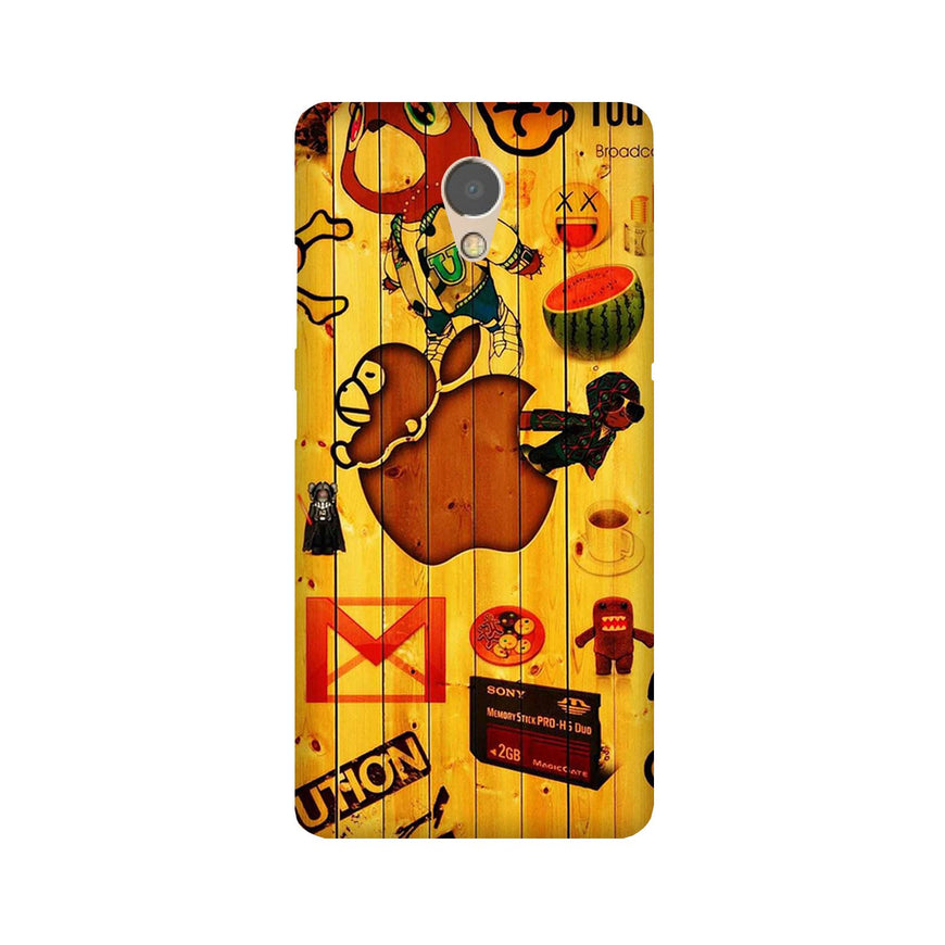 Wooden Texture Mobile Back Case for Lenovo P2 (Design - 367)