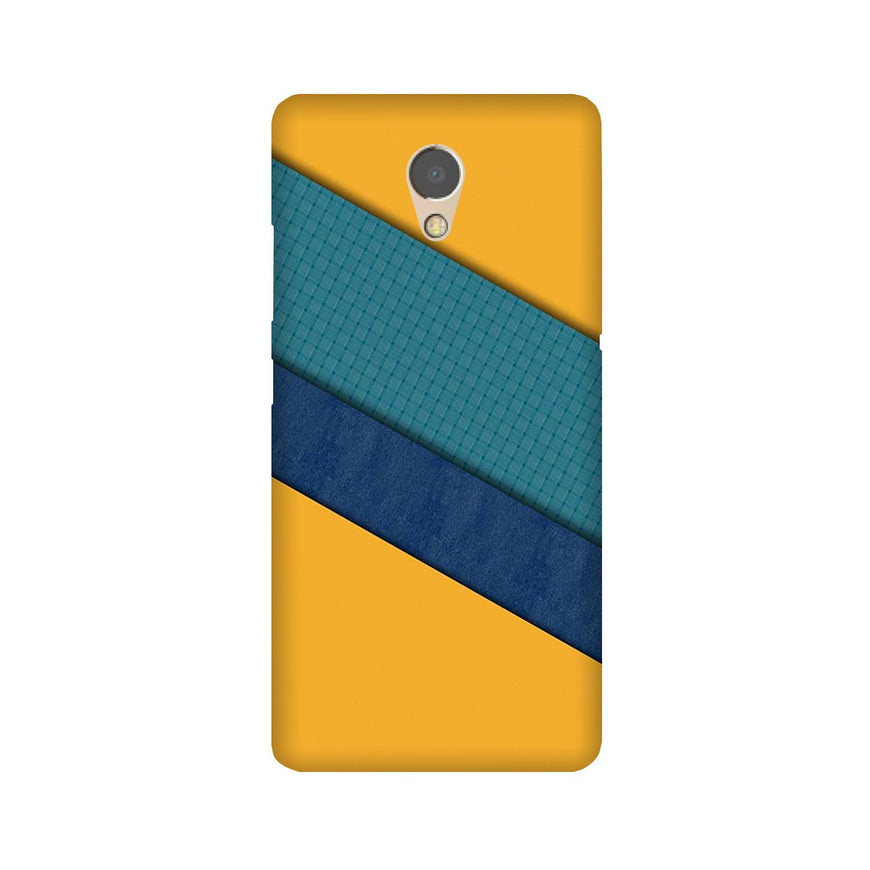 Diagonal Pattern Mobile Back Case for Lenovo P2 (Design - 370)