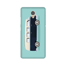 Travel Bus Mobile Back Case for Lenovo P2 (Design - 379)