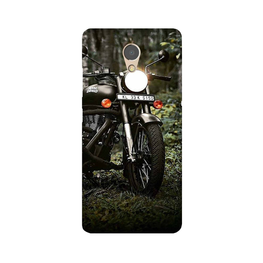 Royal Enfield Mobile Back Case for Lenovo P2 (Design - 384)