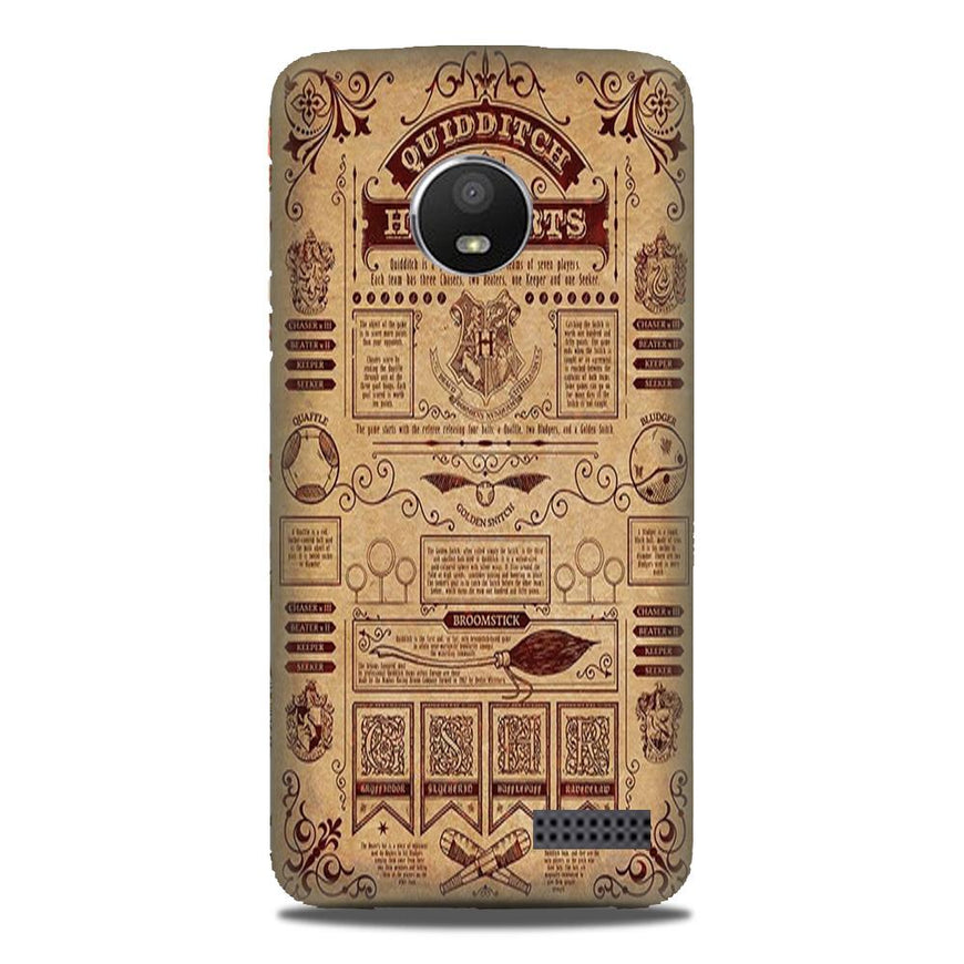 Hogwarts Mobile Back Case for Moto E4 (Design - 304)