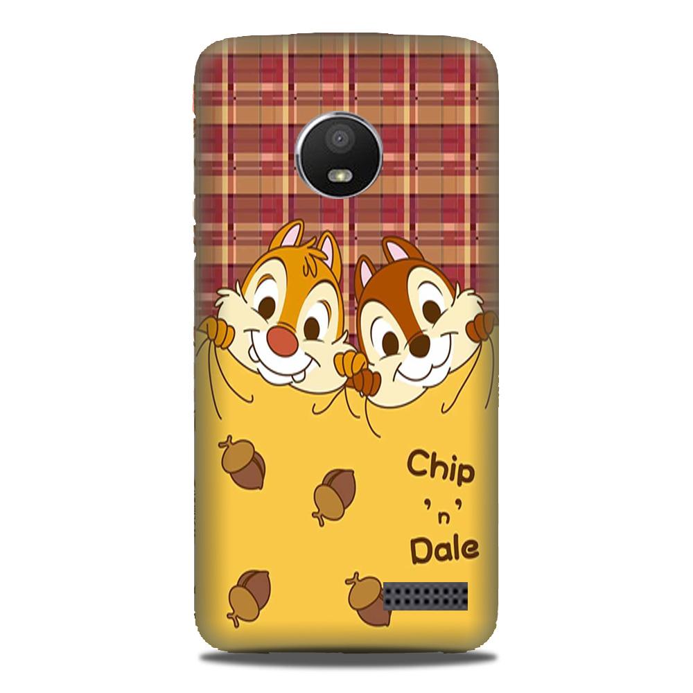 Chip n Dale Mobile Back Case for Moto E4 (Design - 342)