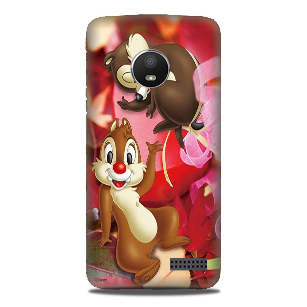 Chip n Dale Mobile Back Case for Moto E4 (Design - 349)