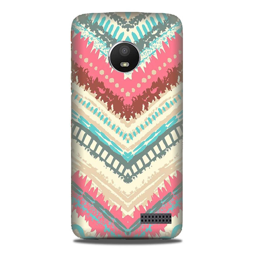 Pattern Mobile Back Case for Moto E4 (Design - 368)