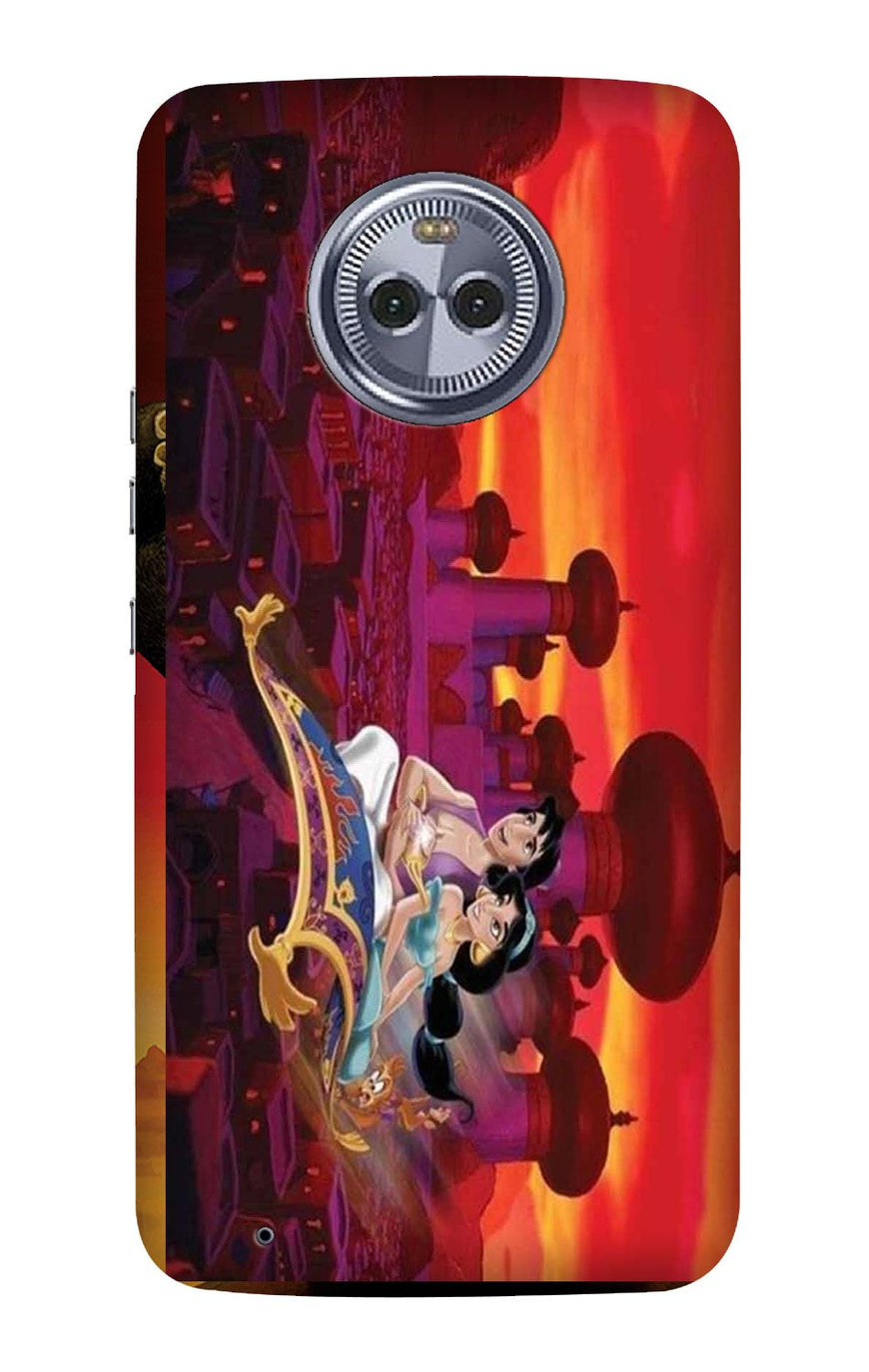 Aladdin Mobile Back Case for Moto X4 (Design - 345)