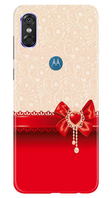 Gift Wrap3 Mobile Back Case for Moto P30 Play (Design - 36)