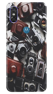 Cameras Mobile Back Case for Moto P30 Play (Design - 57)