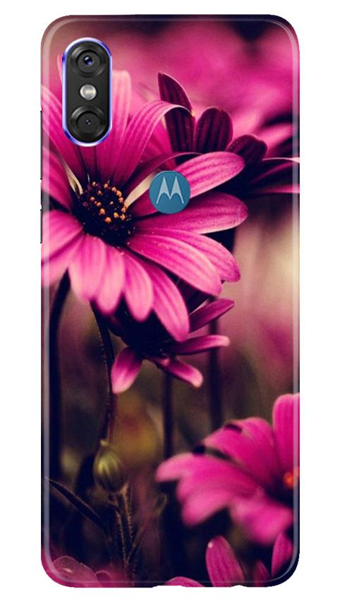 Purple Daisy Case for Moto P30 Play