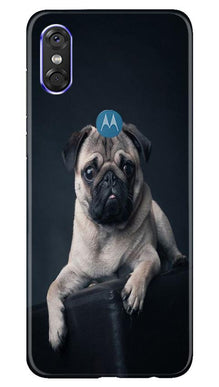 little Puppy Mobile Back Case for Moto P30 Play (Design - 68)