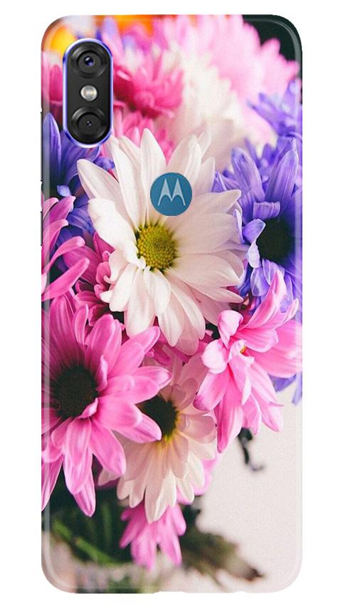 Coloful Daisy Case for Moto P30 Play