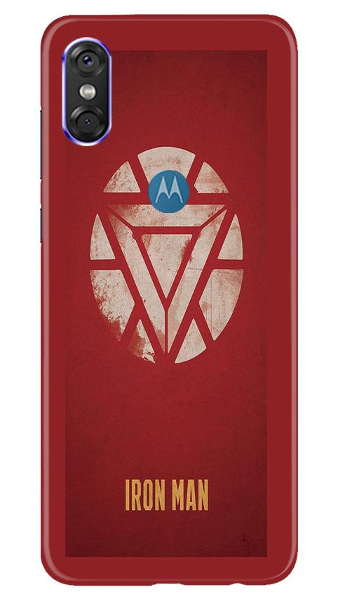 Iron Man Superhero Case for Moto P30 Play  (Design - 115)