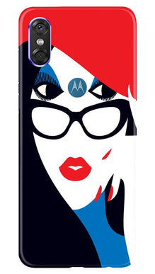 Girlish Mobile Back Case for Moto P30 Play  (Design - 131)