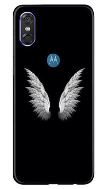 Angel Mobile Back Case for Moto P30 Play  (Design - 142)