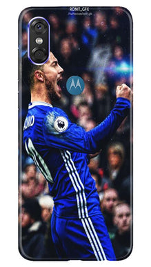 Hazard Mobile Back Case for Moto P30 Play  (Design - 169)