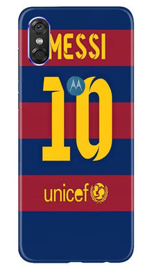 Messi Mobile Back Case for Moto P30 Play  (Design - 172)