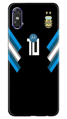 Argentina Mobile Back Case for Moto P30 Play  (Design - 173)