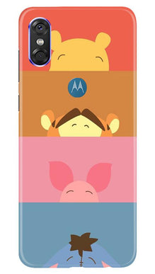 Cartoon Mobile Back Case for Moto P30 Play (Design - 183)