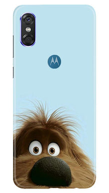 Cartoon Mobile Back Case for Moto P30 Play (Design - 184)