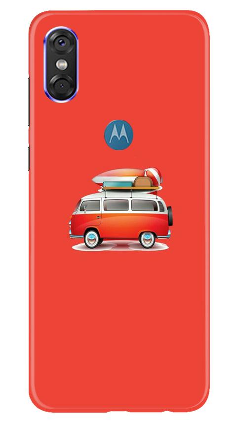 Travel Bus Case for Moto P30 Play (Design No. 258)