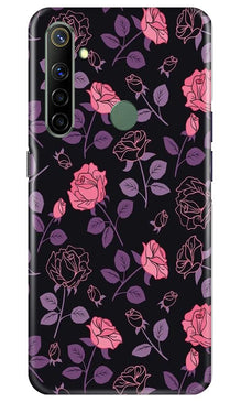 Rose Pattern Mobile Back Case for Realme Narzo 10 (Design - 2)