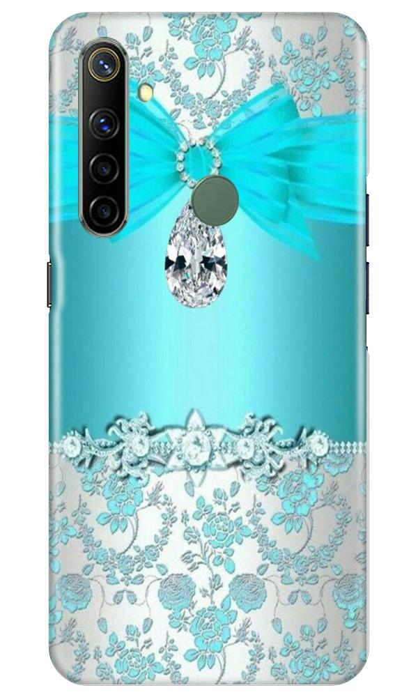 Shinny Blue Background Case for Realme Narzo 10